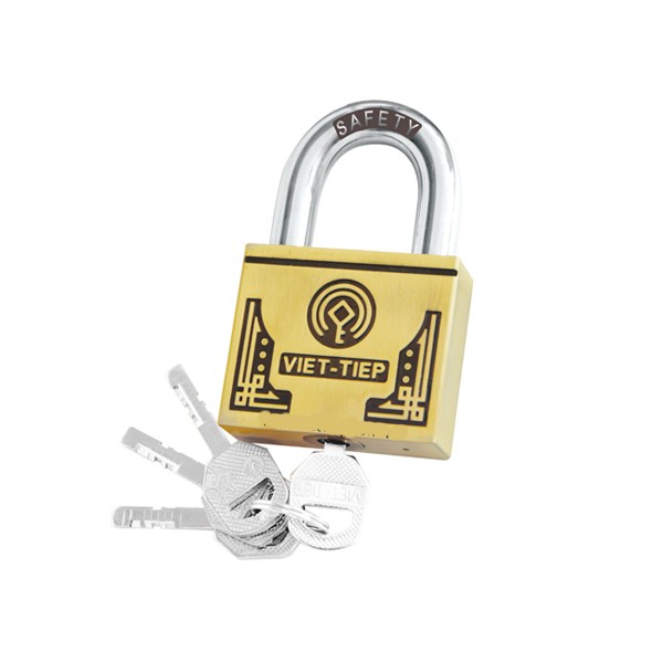 Khóa treo bấm Việt Tiệp hợp kim 01405