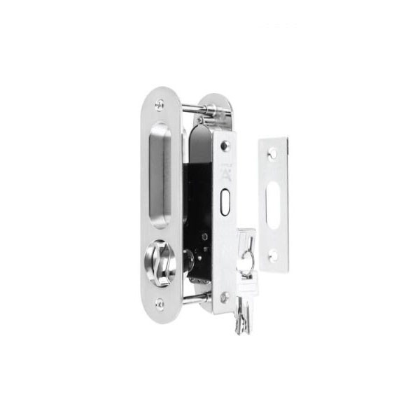 Khóa tay nắm âm cửa trượt Hafele 499.65.105