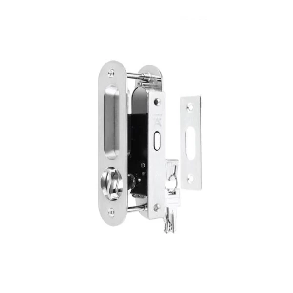 Khóa tay nắm âm cửa trượt Hafele 499.65.105