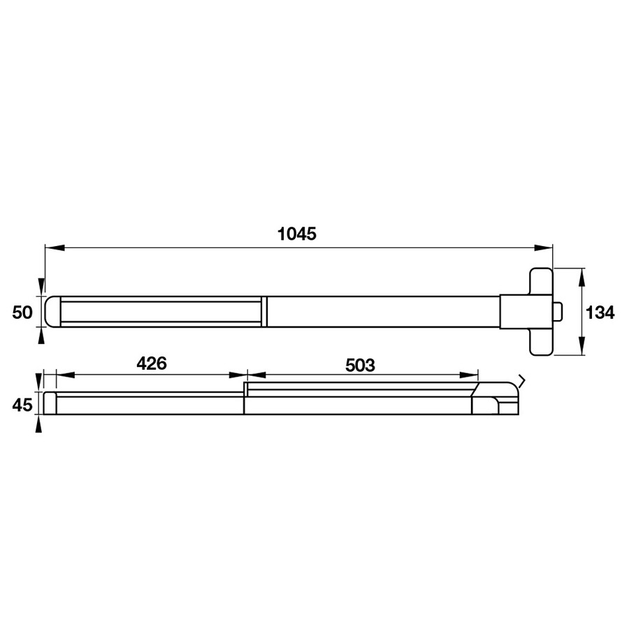Thanh Thoát Hiểm Hafele 911.52.131