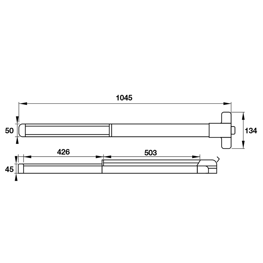 Thanh Thoát Hiểm Hafele 911.52.131