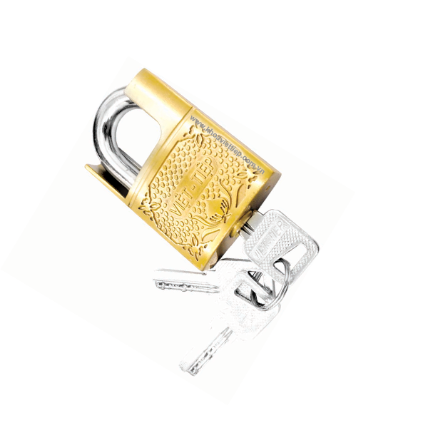 Khóa treo chống trộm Việt Tiệp đồng thường 01504