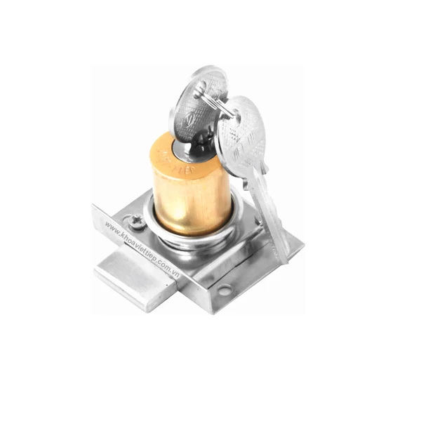 Khóa tủ Việt Tiệp inox KT 97