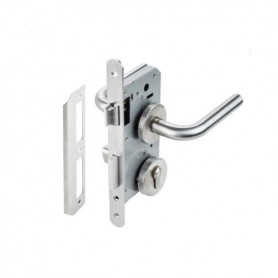 Bộ tay nắm gạt cửa vệ sinh Hafele DIY 489.10.661