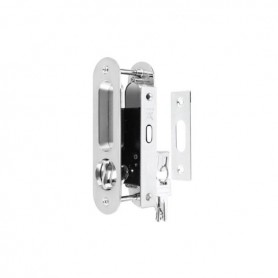 Khóa tay nắm âm cửa trượt Hafele 499.65.105