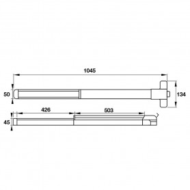 Thanh Thoát Hiểm Hafele 911.52.131