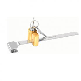 Khóa tủ kính Việt Tiệp hợp kim 03671